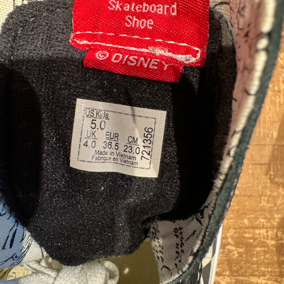 VANS Sk8-Hi Zip Disney Mickey Sneakers Sz 5 Y Women’s 6.5 Limited Edition - Picture 15 of 15